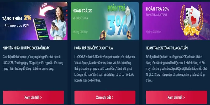 Khuyến mãi đặc biệt và sự kiện